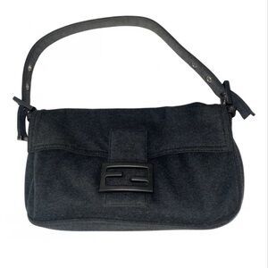 Vintage Cotton Jersey Fendi Baguette